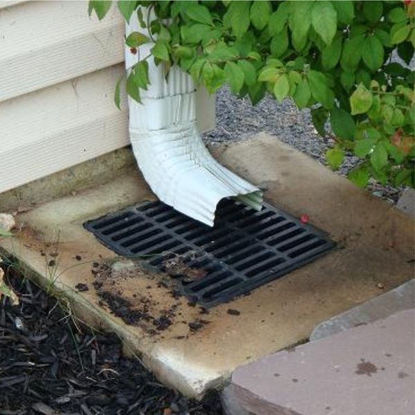 Catch Basin Downspout